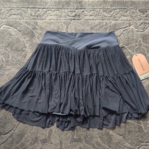 Blogilates Ballerina Skort - Steel Blue M NWT - Picture 7 of 11